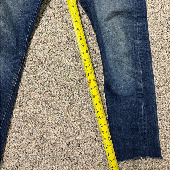 Levi’s 501 S denim jeans, men’s size 33/28. Light distressing- slim skinny - Picture 5 of 7